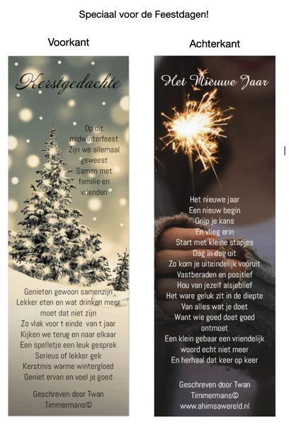 Kerstgedachte & Het Nieuwe jaar
