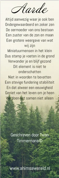 Boekenlegger Aarde & Lichaam