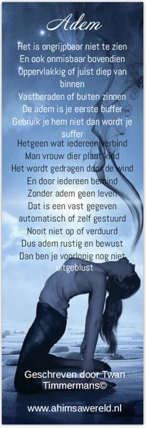 Boekenlegger Adem & Dankbaar