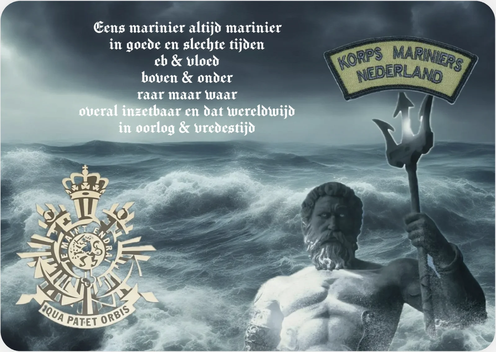 Eens marinier altijd marinier