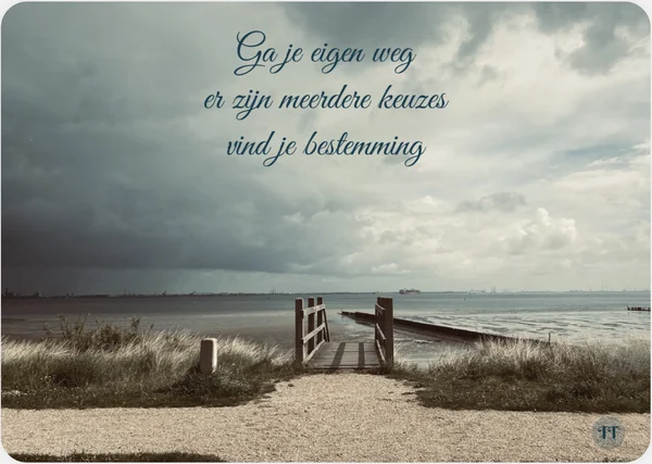 Haiku Ga je eigen weg
