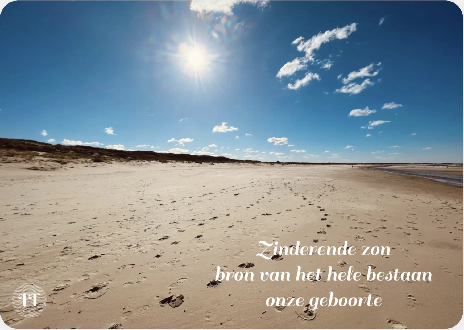 Haiku Zinderende zon