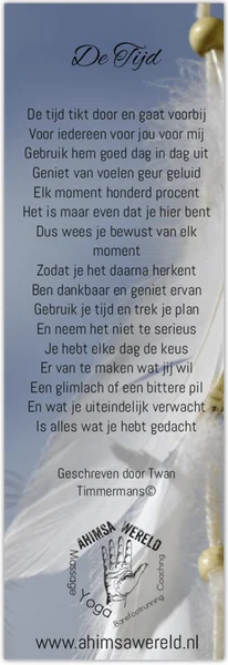 Boekenlegger De Tijd & Loslaten